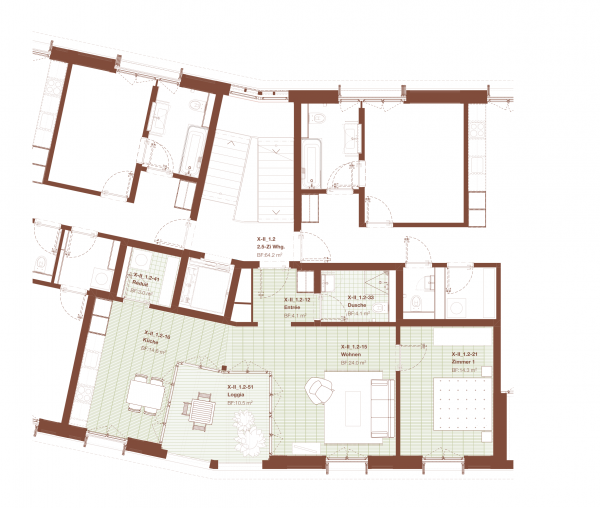 Wohnung X-II 1.2