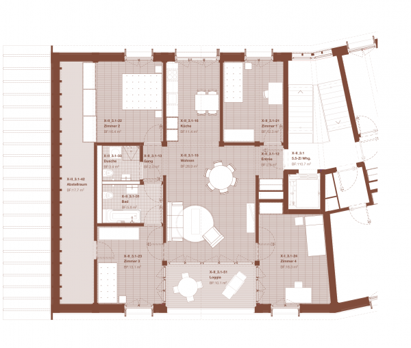Wohnung X-II 3.1