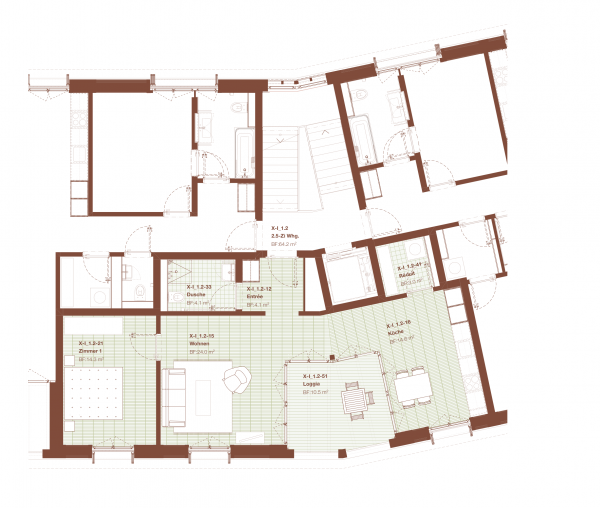 Wohnung X-I 1.2