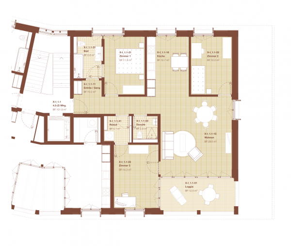 Wohnung X-I 1.1