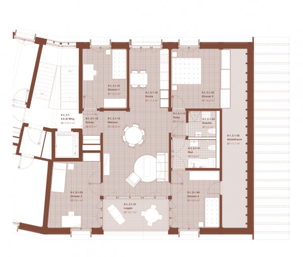 Wohnung X-I 3.1